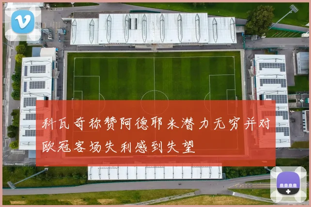 科瓦奇称赞阿德耶米潜力无穷并对欧冠客场失利感到失望